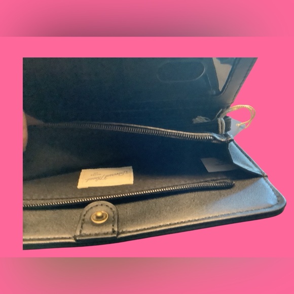 Universal Thread Black Textured Wristlet - Picture 3 of 3